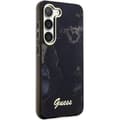 Miniatyrbild 4 av 8: Guess Galaxy S23 Mobilskal Golden Marble Collection - Svart