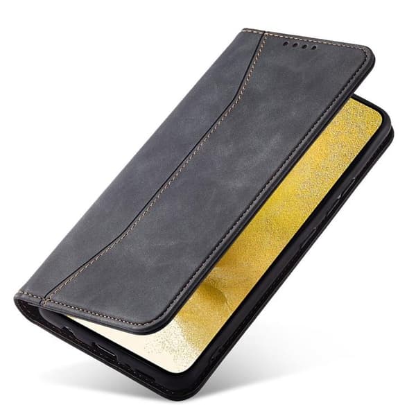 Galaxy S23 Ultra Plånboksfodral Magnet Fancy - Svart