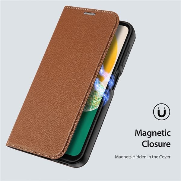 Dux Ducis Galaxy A34 5G Plånboksfodral Skin X2 - Brun