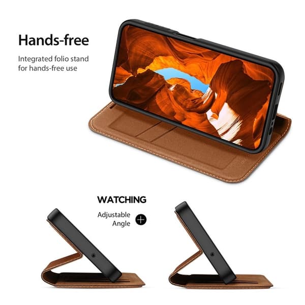 Dux Ducis Galaxy A34 5G Plånboksfodral Skin X2 - Brun