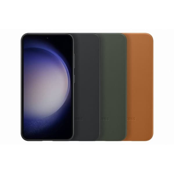 Samsung Galaxy S23 Skal Läder - Grön