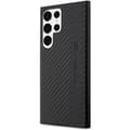 Miniatyrbild 3 av 9: AMG Galaxy S23 Ultra Skal Carbon Stripe & Embossed - Svart