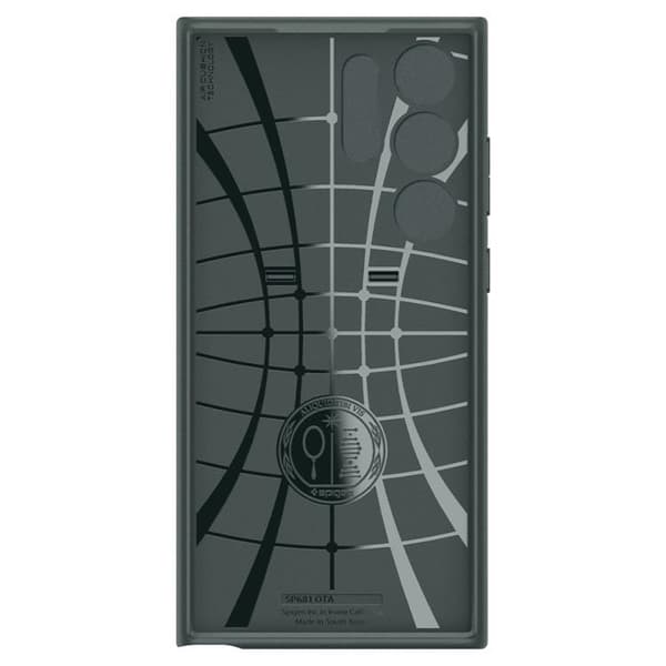 Spigen Galaxy S23 Ultra Mobiskal Optik Armor - Grön