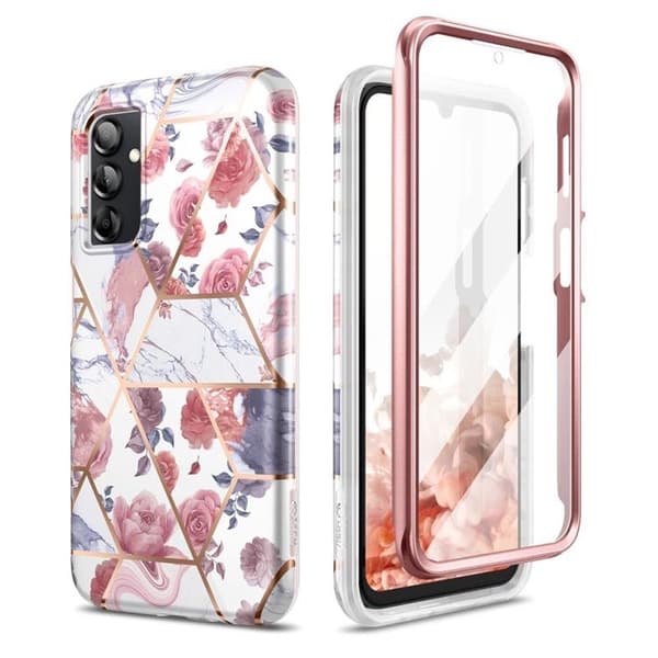 Tech-Protect Galaxy A14 5G Mobiskal Velar Marble - Rosa
