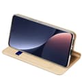 Miniatyrbild 4 av 11: Dux Ducis Xiaomi 13 Plånboksfodral Skin Series - Guld
