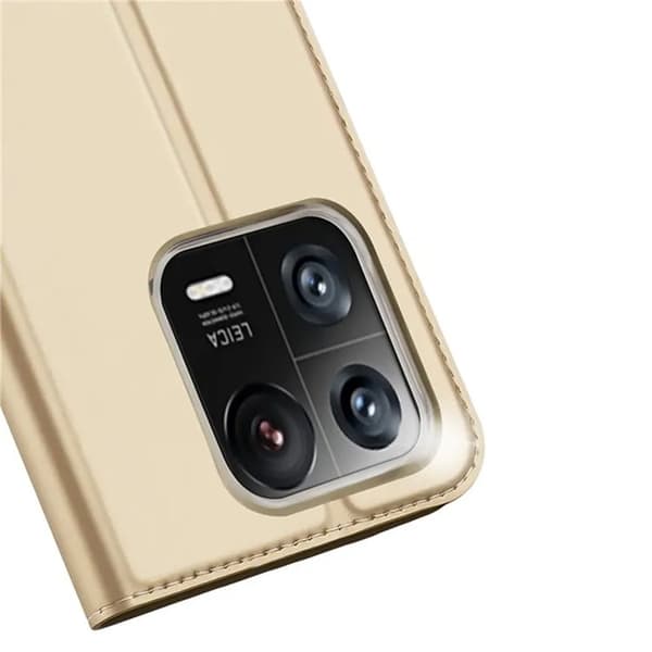 Dux Ducis Xiaomi 13 Plånboksfodral Skin Series - Guld