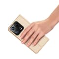 Miniatyrbild 9 av 11: Dux Ducis Xiaomi 13 Plånboksfodral Skin Series - Guld