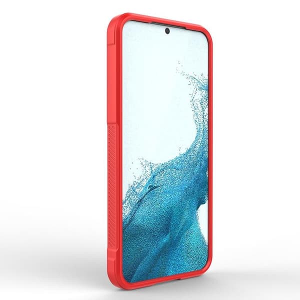Galaxy S23 Plus Skal Magic Shield Flexible Armored - Röd