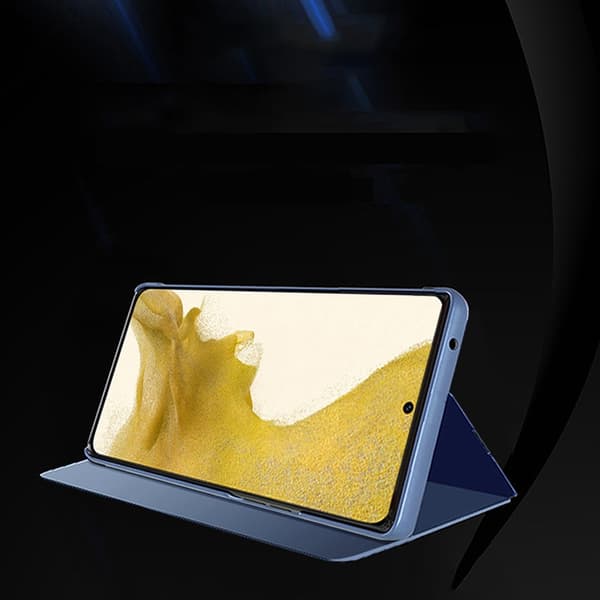 Galaxy S23 Plus Fodral Clear View Flip - Svart