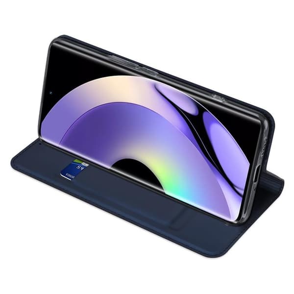 Dux Ducis Realme 10 Pro Plånboksfodral SkinPro - Blå