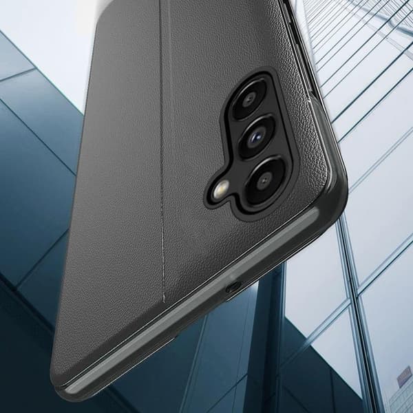 Galaxy S23 Plus Fodral Eco-Leather View - Svart