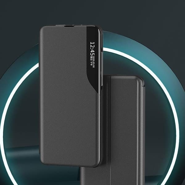 Galaxy S23 Plus Fodral Eco-Leather View - Svart