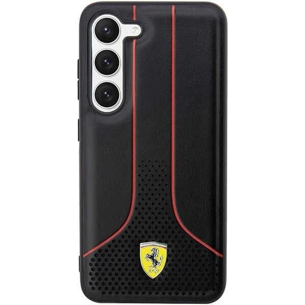 Ferrari Galaxy S23 Skal Perforated 296 P - Svart