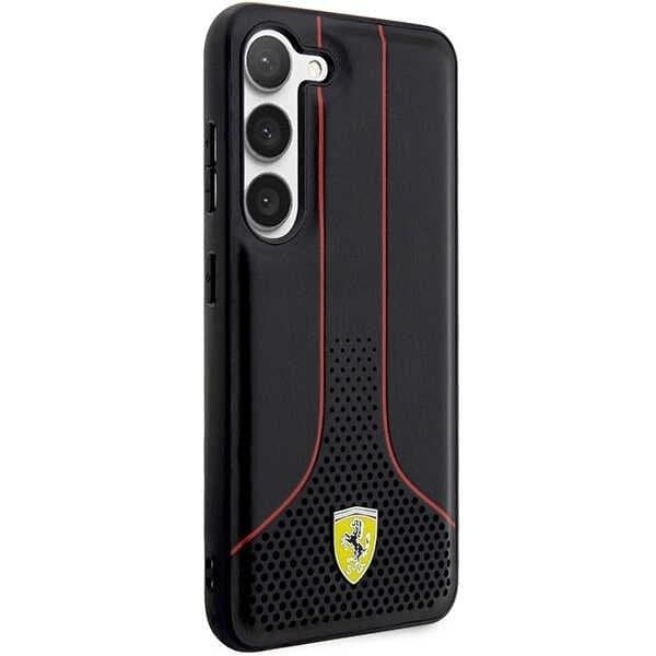 Ferrari Galaxy S23 Skal Perforated 296 P - Svart