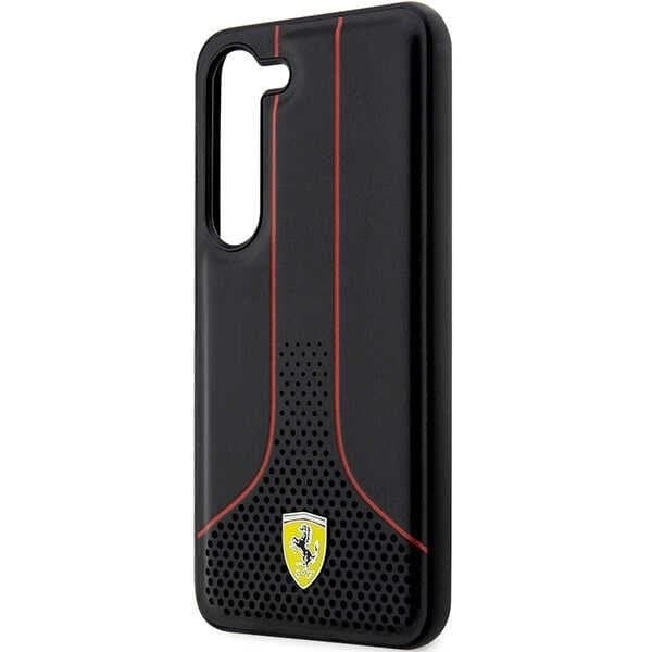 Ferrari Galaxy S23 Skal Perforated 296 P - Svart