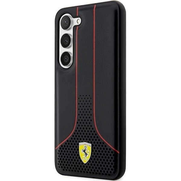 Ferrari Galaxy S23 Skal Perforated 296 P - Svart