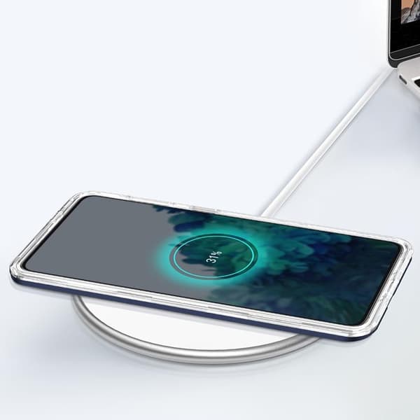 Galaxy S23 Plus Skal Clear 3in1 - Blå