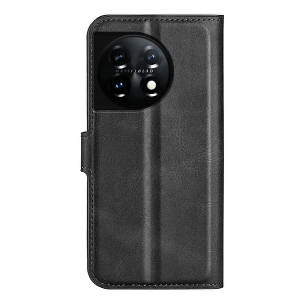 OnePlus 11 5G Plånboksfodral Calf Texture Flip - Svart