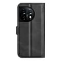 Miniatyrbild 3 av 9: OnePlus 11 5G Plånboksfodral Calf Texture Flip - Svart