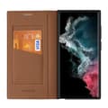 Miniatyrbild 4 av 11: Dux Ducis Galaxy S23 Ultra Plånboksfodral Skin X2 Magnetic - Brun