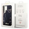 Miniatyrbild 8 av 8: Guess Galaxy S23 Ultra Mobilskal Golden Marble Collection - Svart