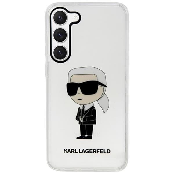 Karl Lagerfeld Galaxy S23 Plus Mobilskal Ikonik Karl - Clear