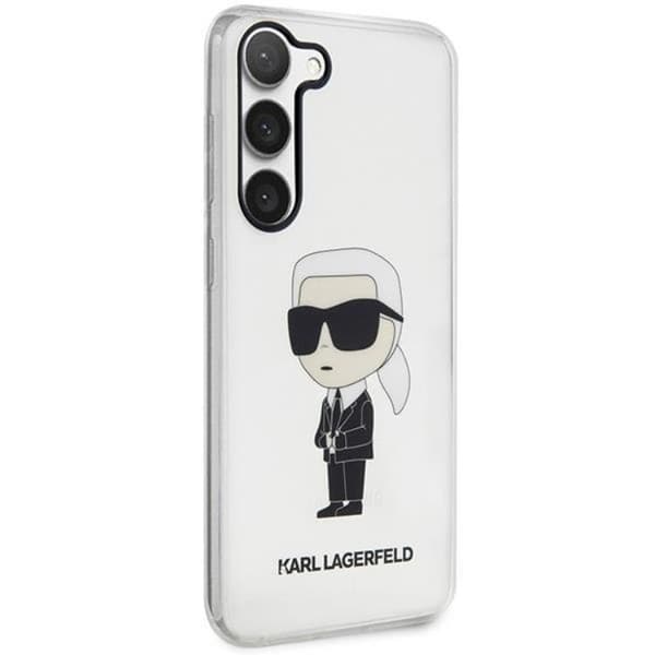 Karl Lagerfeld Galaxy S23 Plus Mobilskal Ikonik Karl - Clear