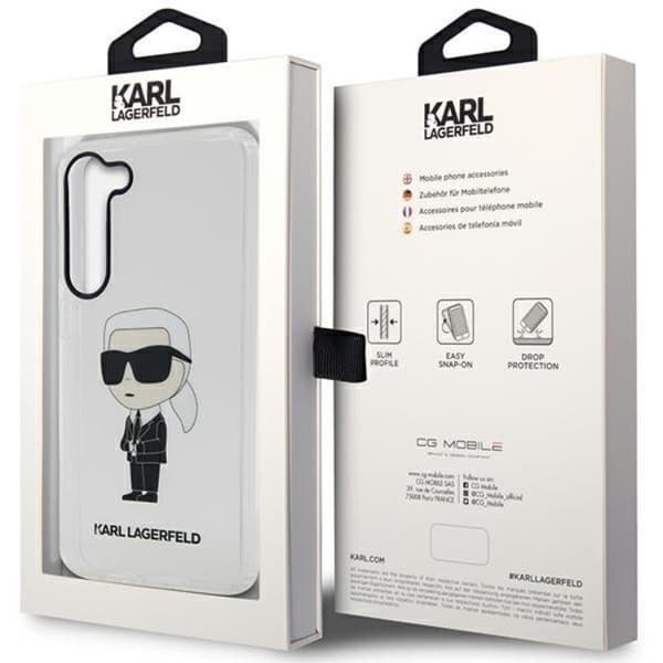 Karl Lagerfeld Galaxy S23 Plus Mobilskal Ikonik Karl - Clear