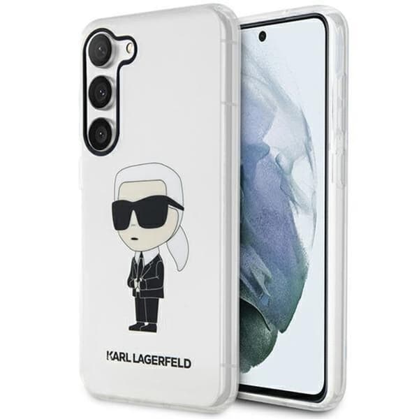 Karl Lagerfeld Galaxy S23 Plus Mobilskal Ikonik Karl - Clear