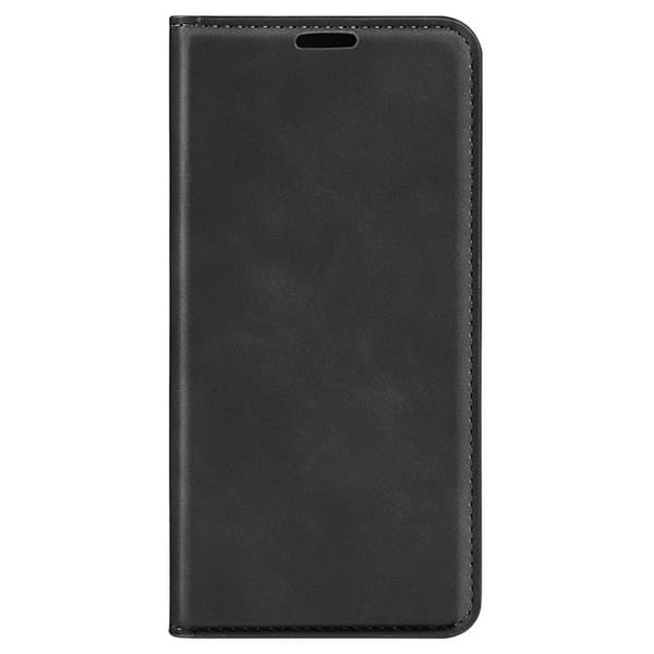 iPhone 15 Plus Plånboksfodral Flip PU-Läder - Svart