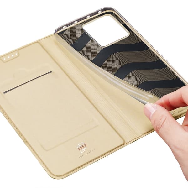 Dux Ducis Xiaomi 13 Plånboksfodral Skin Series - Guld