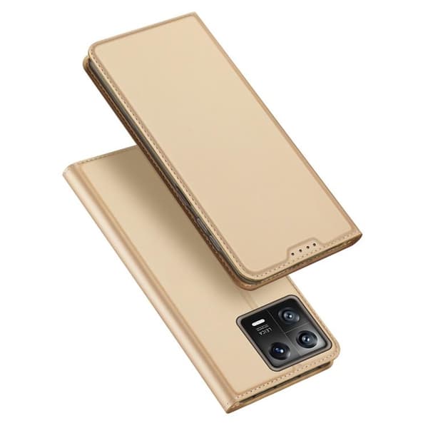 Dux Ducis Xiaomi 13 Plånboksfodral Skin Series - Guld