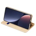 Miniatyrbild 4 av 7: Dux Ducis Xiaomi 13 Pro Plånboksfodral Skin Series - Guld