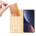 Miniatyrbild 2 av 7: Dux Ducis Xiaomi 13 Pro Plånboksfodral Skin Series - Guld
