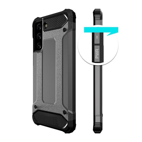 Galaxy S23 Plus Skal Hybrid Armored - Svart