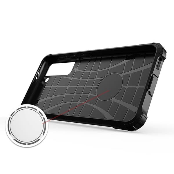 Galaxy S23 Plus Skal Hybrid Armored - Svart