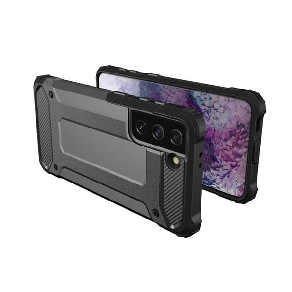 Galaxy S23 Plus Skal Hybrid Armored - Svart