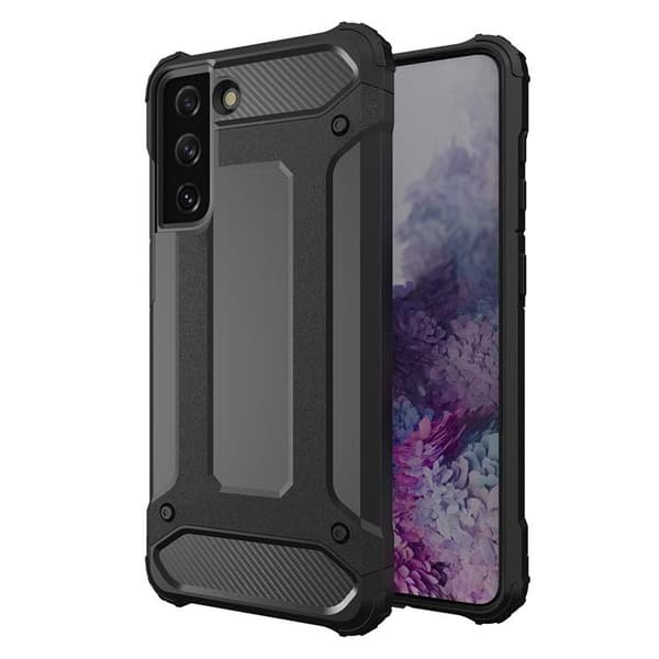 Galaxy S23 Plus Skal Hybrid Armored - Svart