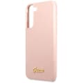Miniatyrbild 6 av 8: Guess Galaxy S23 Plus Skal Silicone Script Metal Logo - Rosa
