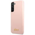 Miniatyrbild 2 av 8: Guess Galaxy S23 Plus Skal Silicone Script Metal Logo - Rosa