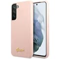 Miniatyrbild 1 av 8: Guess Galaxy S23 Plus Skal Silicone Script Metal Logo - Rosa