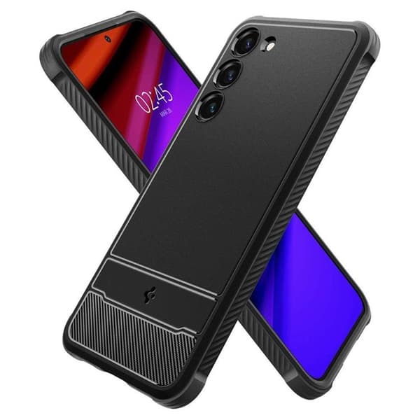 Spigen Galaxy S23 Skal Rugged Armor - Svart