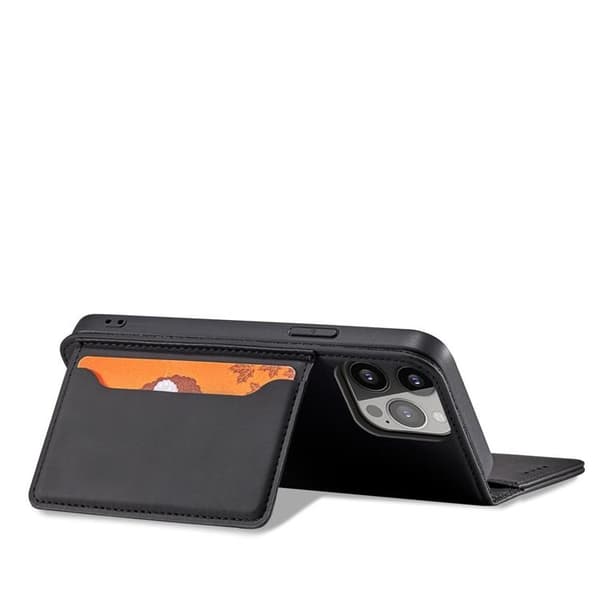 Galaxy A23 4G/5G Plånboksfodral Magnet Flip Kickstand - Svart