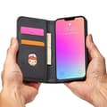 Miniatyrbild 10 av 11: Galaxy A23 4G/5G Plånboksfodral Magnet Flip Kickstand - Svart