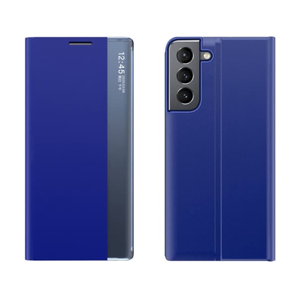 Galaxy S23 Plus Fodral Sleep Flip - Blå