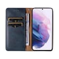 Miniatyrbild 5 av 11: Galaxy A23 4G/5G Plånboksfodral Magnet Strap Kickstand - Blå