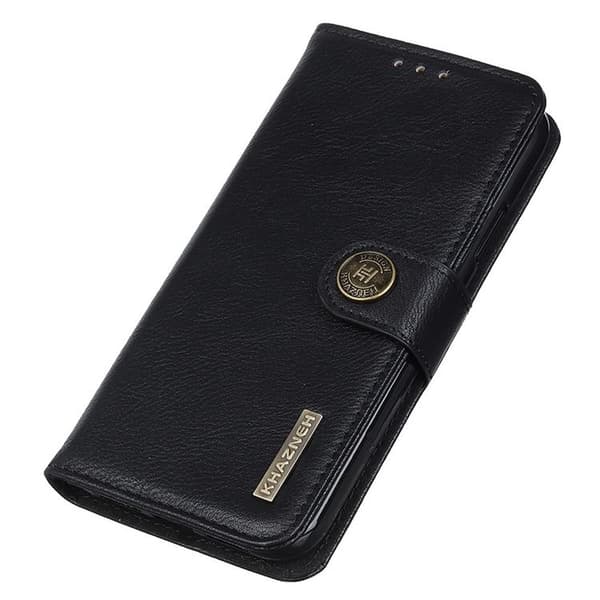 KHAZNEH OnePlus 10T 5G Plånboksfodral PU Läder - Svart
