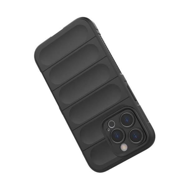 iPhone 13 Pro Skal Elastic Armored Magic Shield - svart