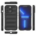 Miniatyrbild 6 av 7: iPhone 13 Pro Skal Elastic Armored Magic Shield - svart