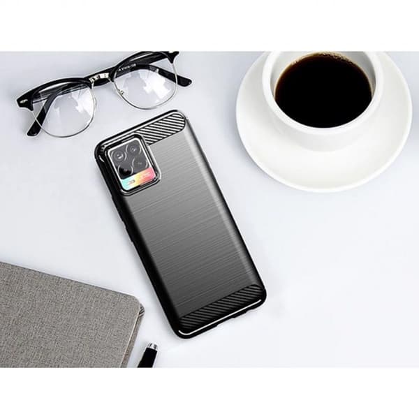 Realme Realme 8/8 Pro Skal Forcell Carbon - Svart